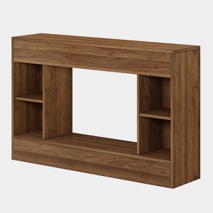 Tribesigns 55-Inch Wood Console Table with 4 Storage Cubes for Entryway - 1 of 4