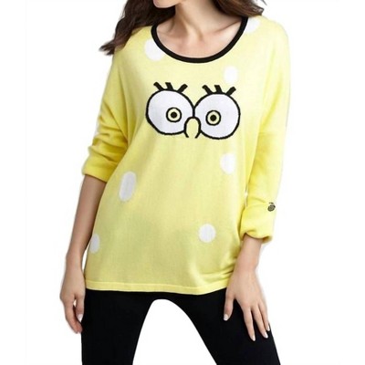 Women's Cartoon Graphic Sweater - ANGEL