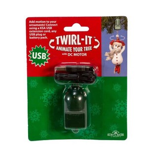 2.25 In Twirl-It With Dc Motor Usb Animate Your Tree Tree Ornaments - 1 of 3