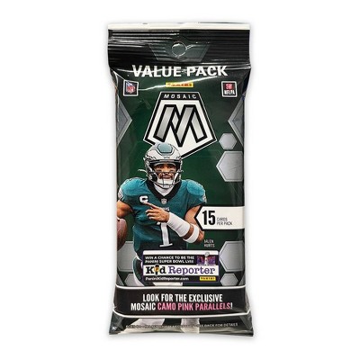 2021 Panini NFL Mosaic Football Trading Card - Target Mega Box