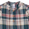 Modern Moments™ by Gerber Toddler and Kid Girls' Collared Dress, Orion Blue Plaid - 3 of 4