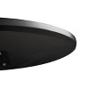 GlasFlength Dining Tables Modern Round Pedestal Table with Mid Century Design for Kitchens and Dining Areas, Black, 31.5"*31.5"*28.74" - 3 of 4