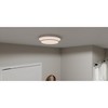 Quoizel Lighting Cromwell 1 - Light Flush Mount in  Brushed Nickel - 2 of 4