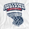 University Of Southern Indiana Basketball Hoop Adult T-Shirt Athletic Heather - 2 of 4