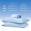 Shabby Chic Solid Color All-Season Microfiber Sheet Set – Lightweight Ultra-Soft Bedding for Hot Season - 4 of 4