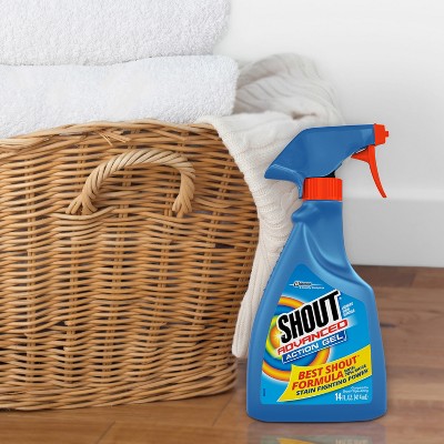 Shout Advanced Unscented Gel Laundry Stain Remover Spray - 22 oz