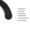 Unique Bargains Rubber Round Soundproof Insulation DIY Warehouse Weather Seal Strip - 4 of 4