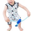 Boy's 's Tank Romper - KICKEE - 3 of 3