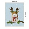 Amanti Art 23"x28" Christmas Fluffy Owl and Antlers by Fab Funky Framed Canvas Wall Art - 4 of 4