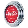 Hastings Home Coca-Cola Delicious Style Chrome-Finish Clock - 12" - 2 of 4