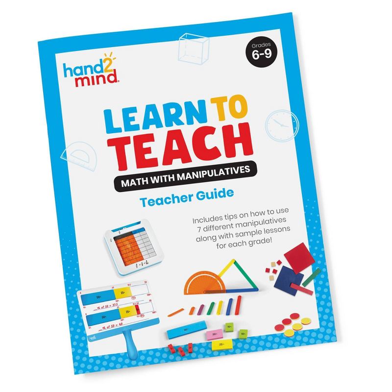 Hand2Mind Learn To Teach Math with Manipulatives - Grades 6-9, 3 of 6