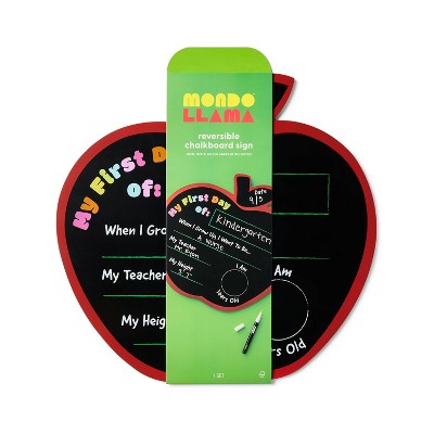 Image of First Day of School Sign Apple - Mondo Llama™