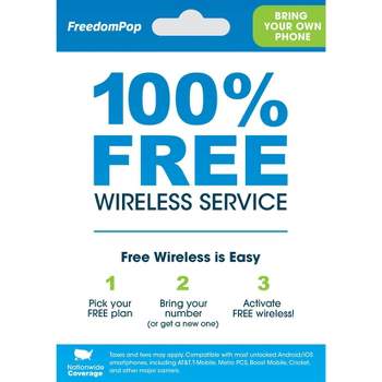 FreedomPop SIM Kit: 100% Free Wireless Service