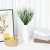 Unique Bargains Realistic Appearance Indoor Outdoor Artificial Lavender Flowers 13.4" 10 Pcs - 2 of 4