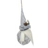Northlight Nordic Santa Claus Gnome Christmas Ornament - 7.75" - Gray - 3 of 4