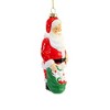 Cody Foster 5.5 Inch Santa W/ Toy Bag Blow Mold Christmas Tree Retro Vintage Tree Ornaments - 3 of 3