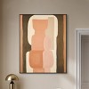 Art Remedy Abstract Pottery Brown Earthy Abstract Wall Art Framed - 2 of 4
