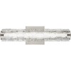 Generation Lighting Cutler 18" Satin Nickel and Rock Glass Wall Sconce - 3 of 3