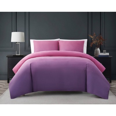 3pc Full/Queen Brie Ombre Duvet Cover Set - Christian Siriano