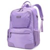 ELLE Luggage 20L Voyage Twill and Vegan Leather Backpack - 2 of 4