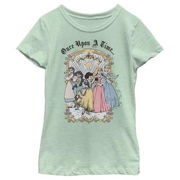 Girl's Disney Princesses Classic Once Upon a Time T-Shirt