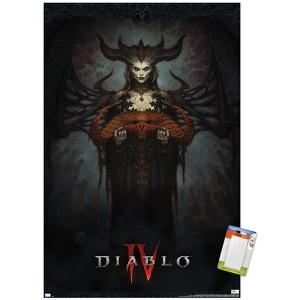 Trends International Diablo 4 - Lilith Key Art Unframed Wall Poster Prints - 1 of 4
