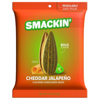 SMACKIN' Cheddar Jalapeño Sunflower Seeds - 4oz