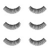 Ardell Fashion Natural Demi Lashes - 101 Black #65001 (PACK OF 3) Natural Volume and Length - image 2 of 3