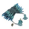 Novelty Lights 50 Light Incandescent Mini Christmas String Lights Green Wire 11 Feet - 2 of 4