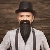 Mustaches Black Beard & Moustache Adult Costume Accessory Set - 4 of 4