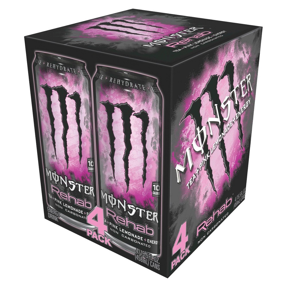 UPC 070847017523 product image for Monster Rehab, Tea + Pink Lemonade - 4pk/15.5 fl oz Cans | upcitemdb.com