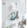 Yamazaki Home - Magnetic Organizer with Clips - Steel - 4 of 4