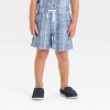 Toddler Boys' 4th Of July Short Sleeve Chambray Button Up and Shorts Set - Cat & Jack™ Light Blue - 4 of 4