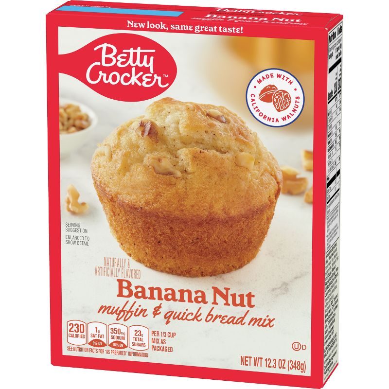 Betty Crocker Banana Nut Muffin Mix - 12.3oz, 4 of 14