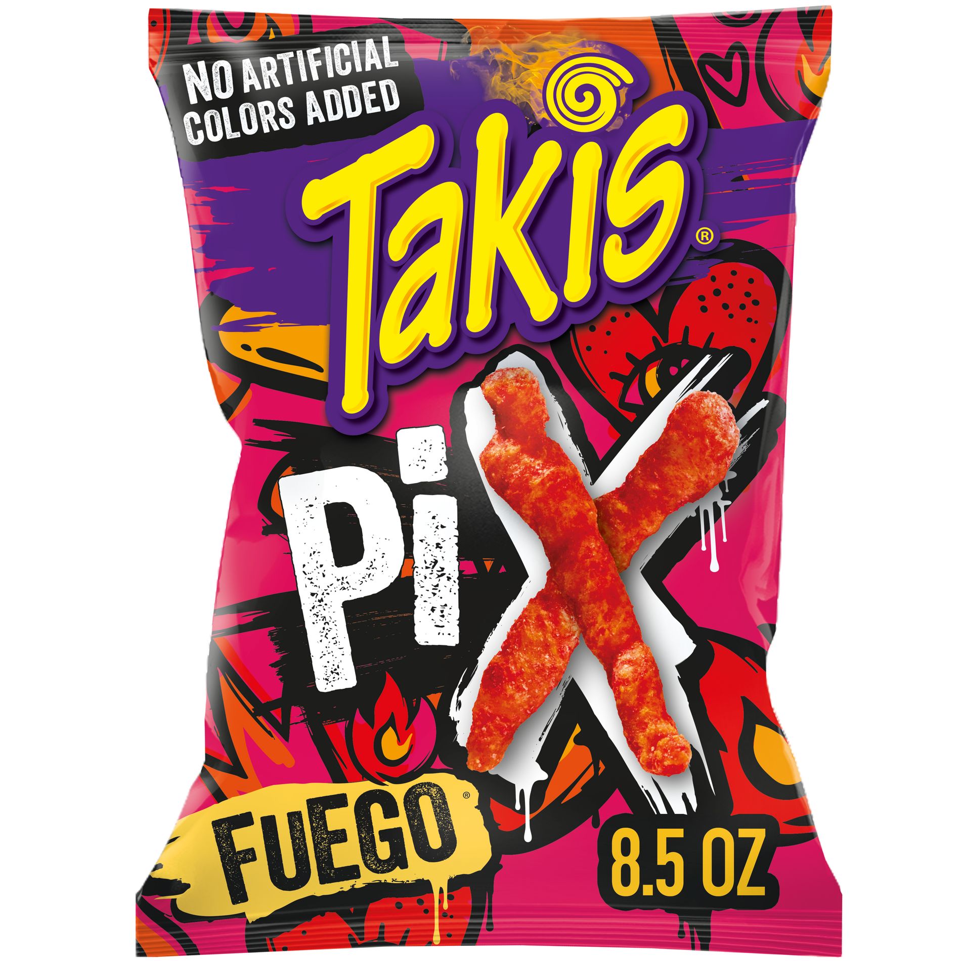 Takis Fuego Pix Crunchy Corn Puff Snack - 8.5oz
