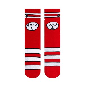 Odd Sox, Sock 1 Sock 2, Funny Novelty Socks, Large - 1 of 3