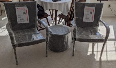 Stackable patio best sale chairs costco