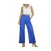 Women's Cotton Twill Wide Leg Pants - Mulla - 3 of 3