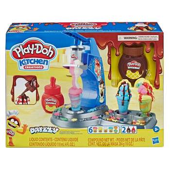 Play-Doh Kitchen Creations Drizzy Ice Cream Playset Great Easter Basket Stuffers Toys