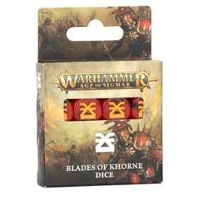 Blades of Khorne Dice Set Warhammer Age of Sigmar - 1 of 1
