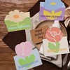 Unique Bargains Greeting Cards Floral Pattern for All Occasions 10 Pcs - 4 of 4