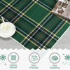 Christmas Buffalo Plaid Area Rug Classic Checkered Design Machine Washable Stain Resistant Non Slip Floor Mat for Living Room Kitchen Entryway - 2 of 4