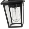 Z-Lite Talbot 1 - Light Wall Light in  Black - 2 of 4