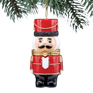 Collections Etc Festive Trinket Box Ornaments - 1 of 3
