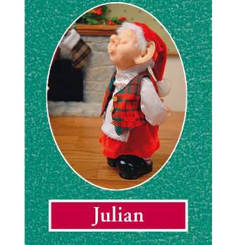 Northlight 10.5" Julian Collectible Christmas Elf Figure