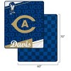 NCAA UC Davis Aggies Diagonal Ghost Checker Double Sided Blanket - 3 of 3