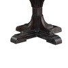 Acme Furniture 54" Gerardo Dining Table White Marble Top/Weathered Espresso Finish - 3 of 4