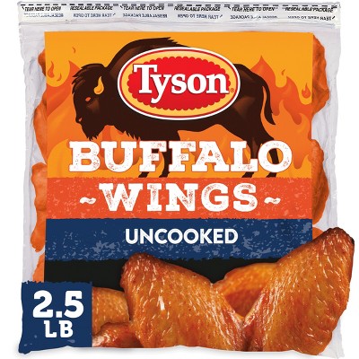 Tyson Buffalo Chicken Wings - Frozen - 2.5lbs