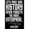 Men's Star Trek: The Next Generation Let's Make Sure History Never Forgets The USS Enterprise Pull Over Hoodie - image 2 of 4