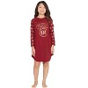 HARRY POTTER 9 3/4 Hogwarts Express Raglan Nightgown Red - 2 of 4